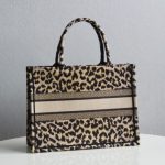 dior tote book leopard print 9