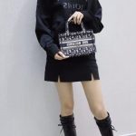dior tote book mini cd black 3