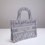 dior tote book mini cd grey 2