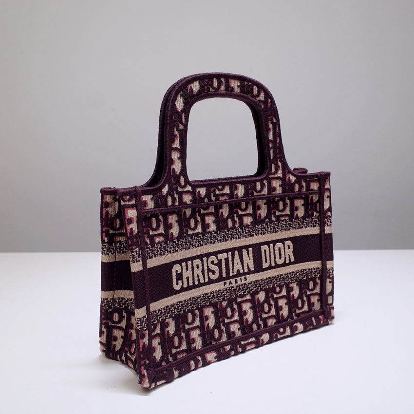 dior tote book mini cd red 5