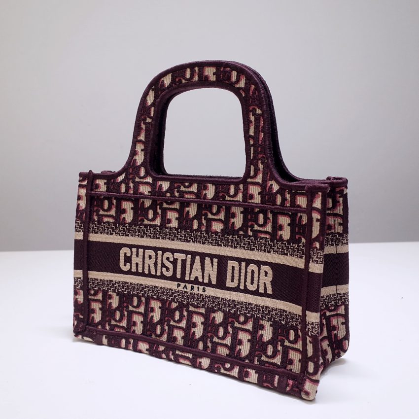 dior tote book mini cd red 7