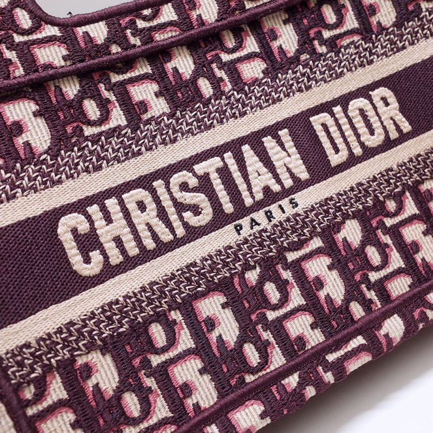 dior tote book mini cd red 8