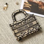 dior tote book mini leopard 6