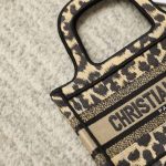 dior tote book mini leopard 7