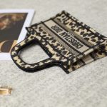 dior tote book mini leopard 8