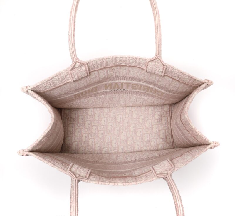 dior tote book pink 6