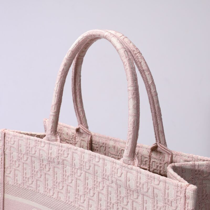 dior tote book pink 7