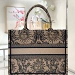 dior tote book sun god brown 2