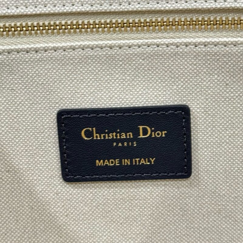 dior tote book white tiger leather 6