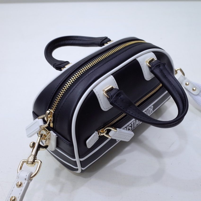 dior vibe zip bowling bag black 4