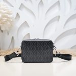 dior zipped pouch diamond black 6