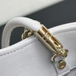 elephant-grey4 Chanel 24S 31 Nano Tote Bag Elephant Grey - fake chanel tote grey detail 3