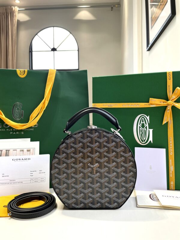 Κουτί Alto Goyard — Premium Hat Box Dupe για το πορτμπαγκάζ