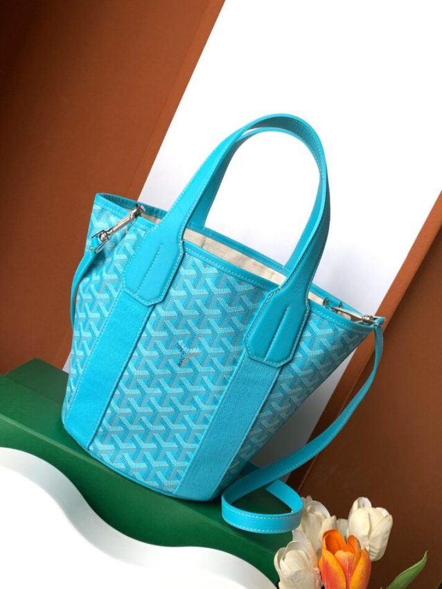 Goyard Belharra Turquoise Blue 1 Goyard Belharra - Replica Goyard Bag