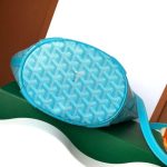 Goyard Belharra Turquoise Blue 3 Goyard Belharra - Detail Shot