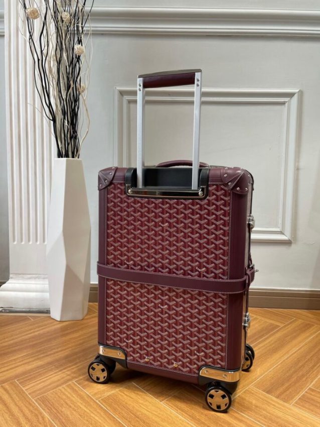 Goyard Bourget Replica Travel Suitcase Bourdeaux 7 - Replica Goyard Bag