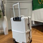 Goyard Bourget Replica Travel Suitcase White 1 - Replica Goyard Bag