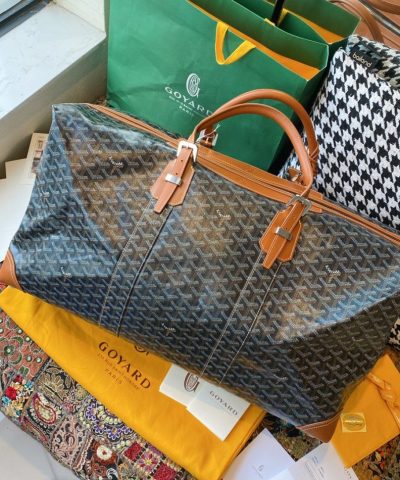 Goyard Bowling 55 Brown - Replica Goyard Bag