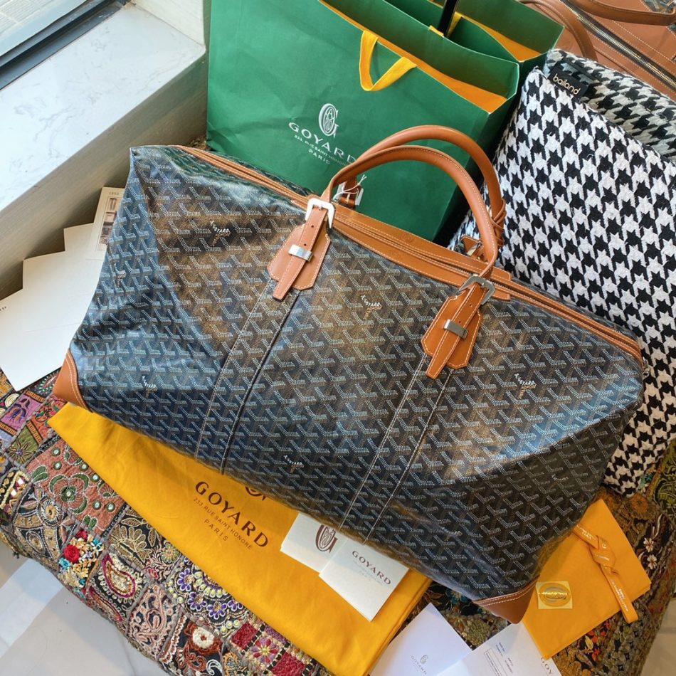 Goyard Bowling 55 Brown - Replica Goyard Bag