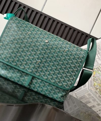 Goyard Capetien Messenger Green - Replica Goyard Bag