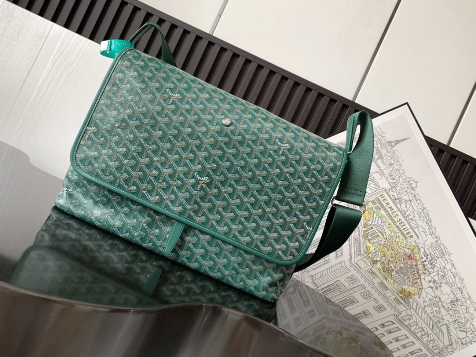 Goyard Capetien Messenger Green - Replica Goyard Bag