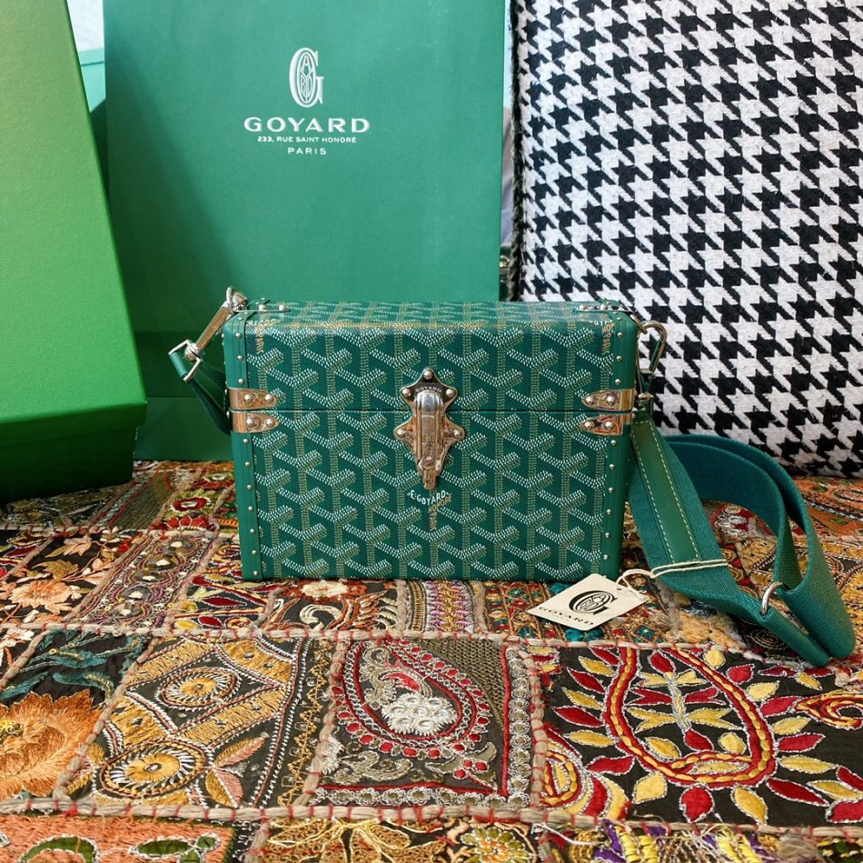 Goyard Cassette Trunk Green - Replica Goyard Bag
