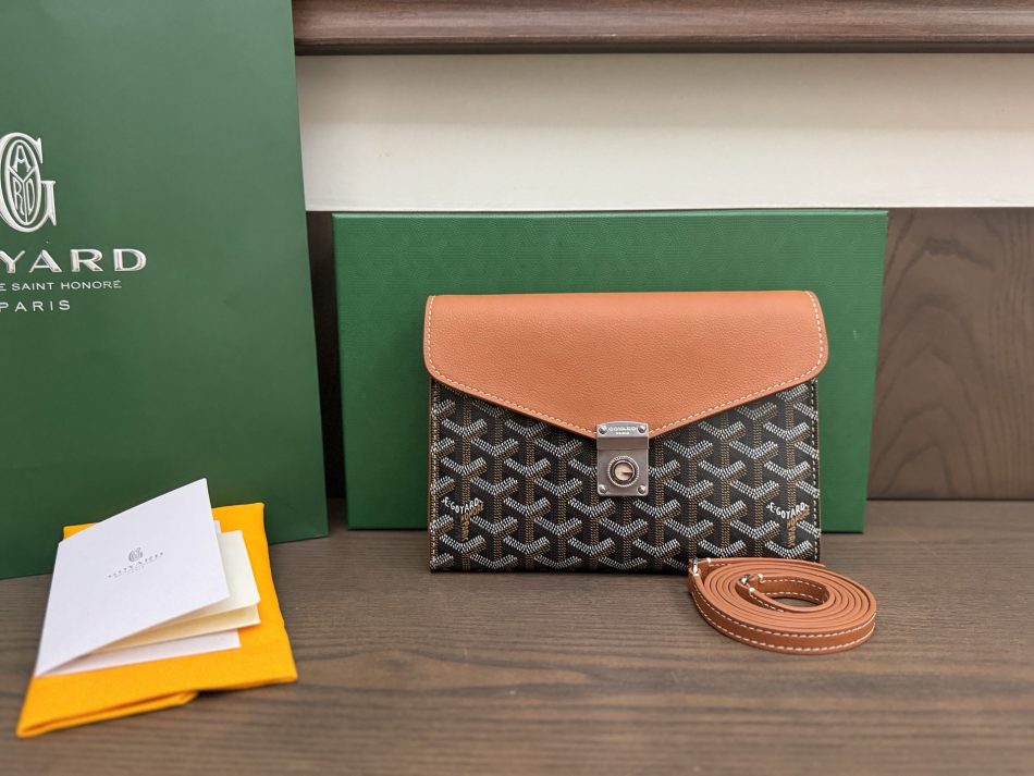 Goyard Chypre Wallet Brown - Replica Goyard Wallet