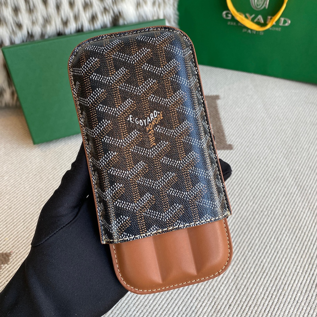 Cigare brown 6 Goyard Cigare Case - Replica Goyard Bag