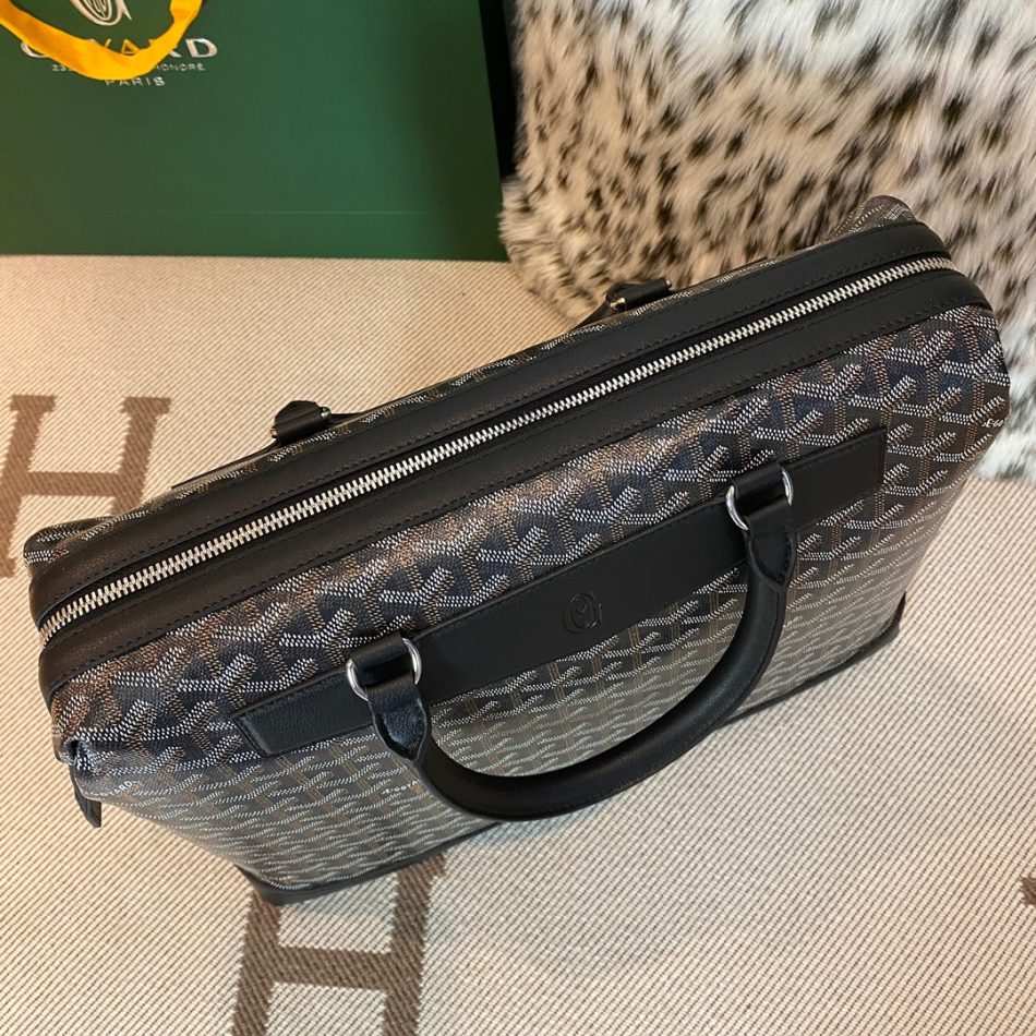 Goyard Cisalpin Document Case Black 6 Goyard Cisalpin Document Case Black - Replica Goyard Bag
