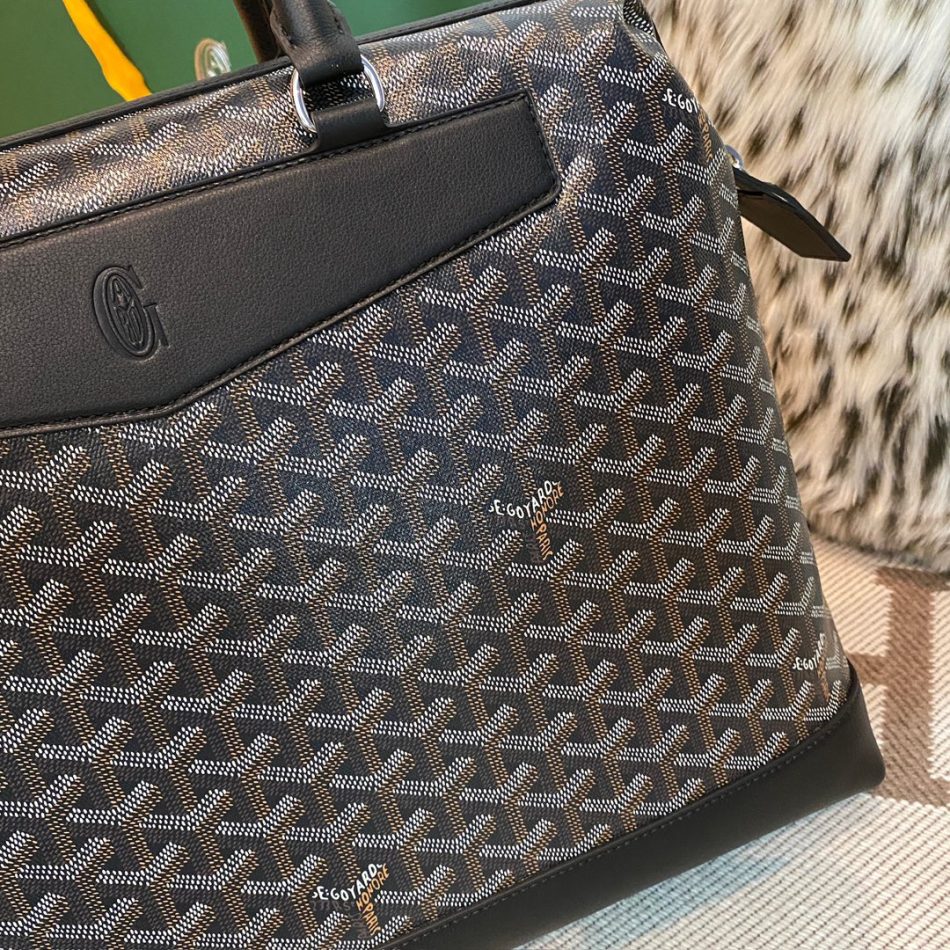 Goyard Cisalpin Document Case Black 7 Goyard Cisalpin Document Case Black - Replica Goyard Bag