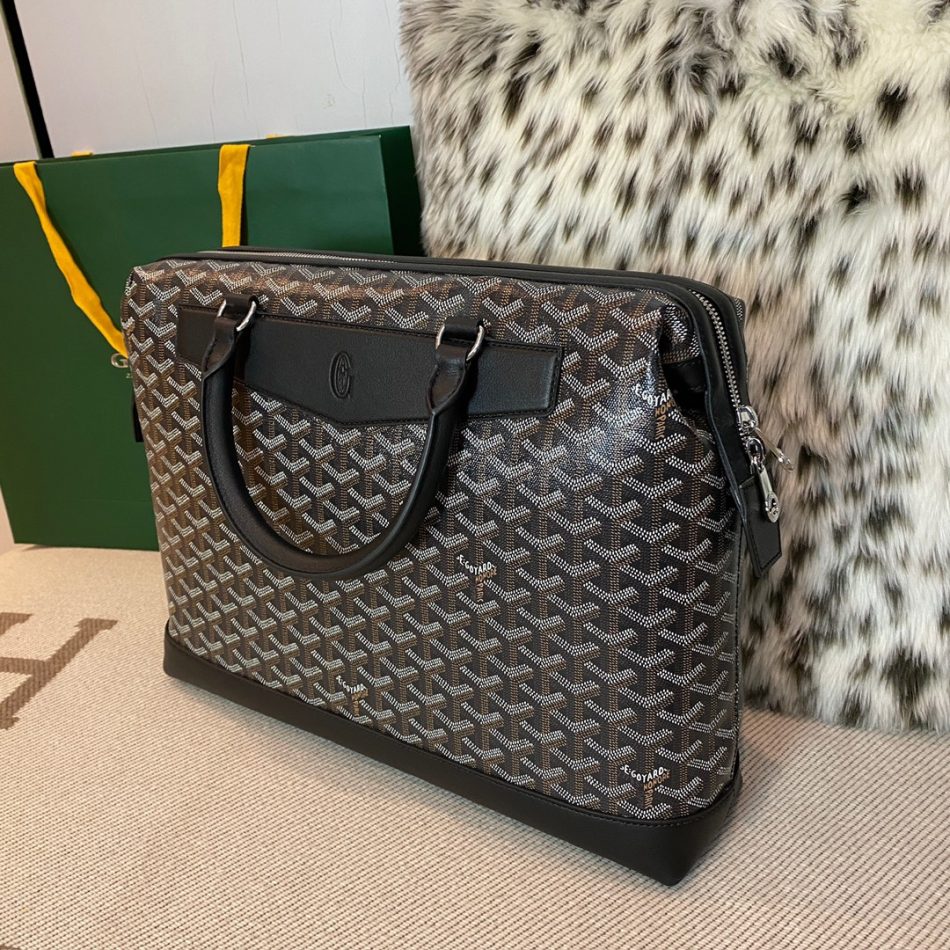 Goyard Cisalpin Document Case Black 8 Goyard Cisalpin Document Case Black - Replica Goyard Bag
