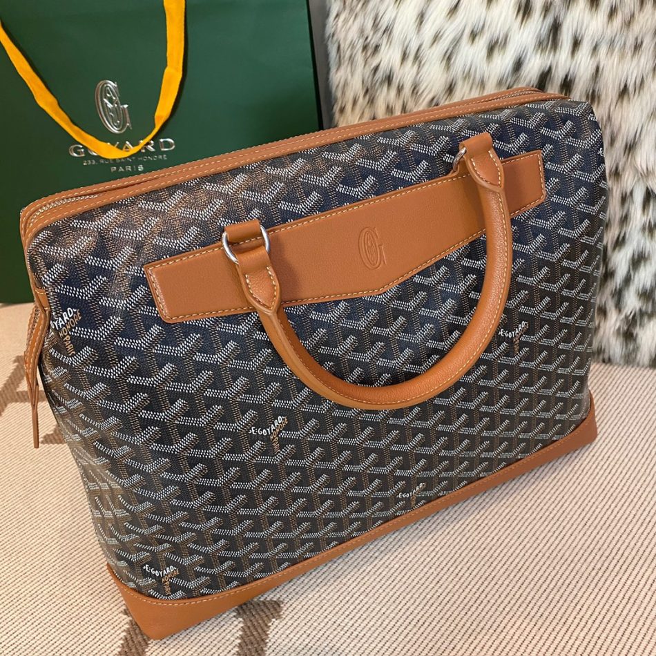 Goyard Cisalpin Document Case Brown 9 Goyard Cisalpin Document Case Brown - Replica Goyard Bag