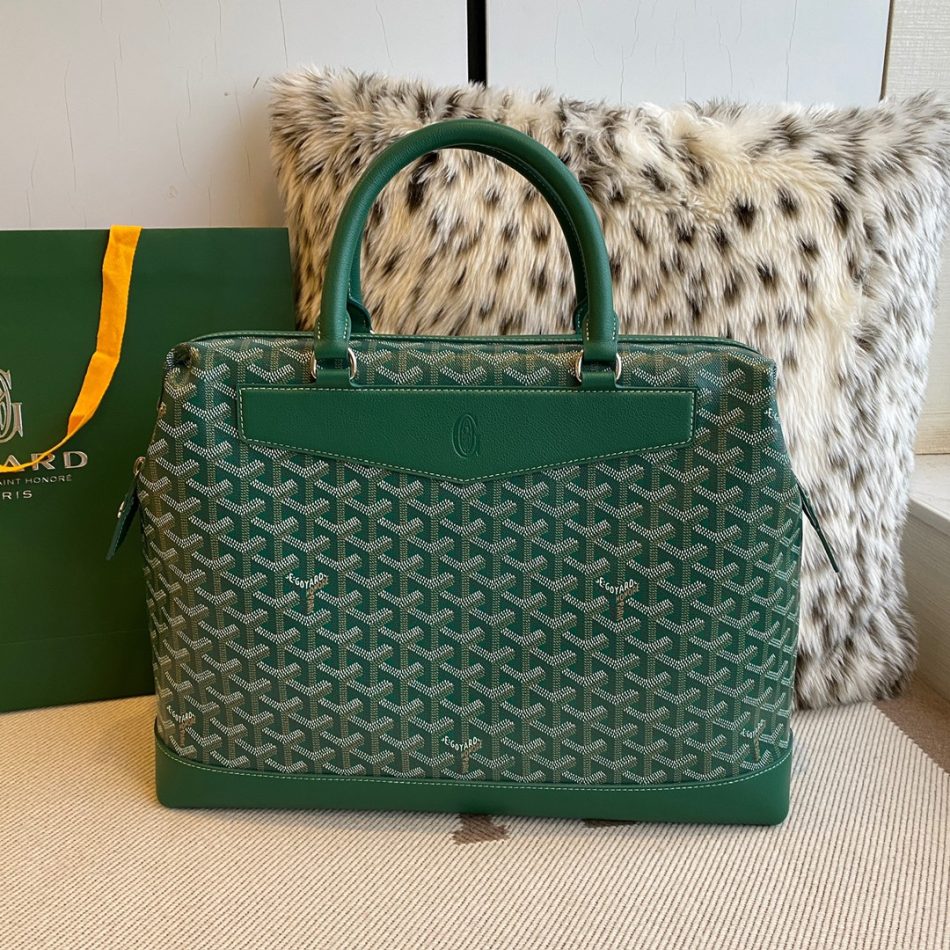 Goyard Cisalpin Document Case Green 1 Goyard Cisalpin Document Case Green - Replica Goyard Bag