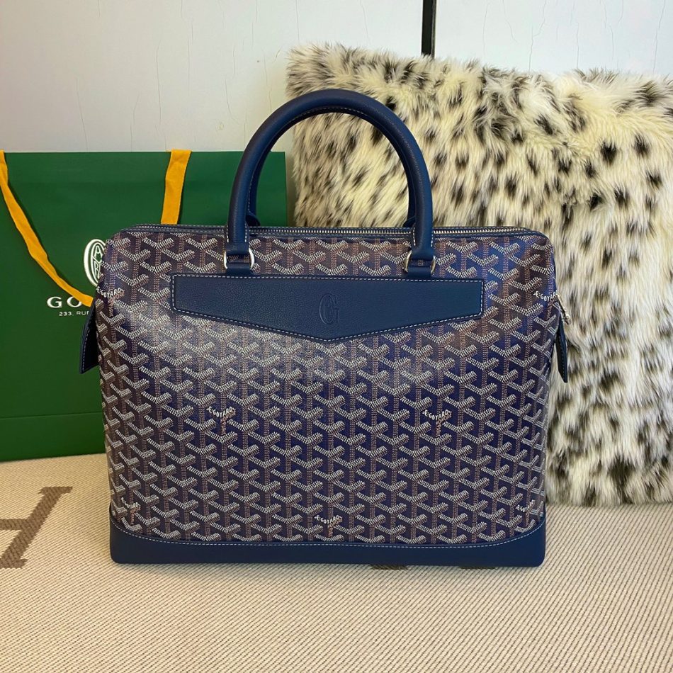 Goyard Cisalpin Document Case Navy blue - Replica Goyard Bag
