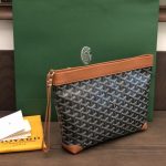 Goyard Conti Pouch Brown - Replica Goyard Pouch