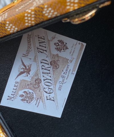 Goyard DE Trunk — Premium Vanity Case Dupe