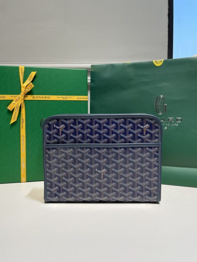 Goyard Jouvence Toiletry Navy Blue 1 Goyard Jouvence Toiletry Navy Blue 1 - Replica Goyard Bag