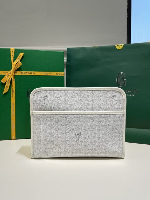 Goyard Jouvence Toiletry White 1 Goyard Jouvence Toiletry White 1 - Replica Goyard Bag