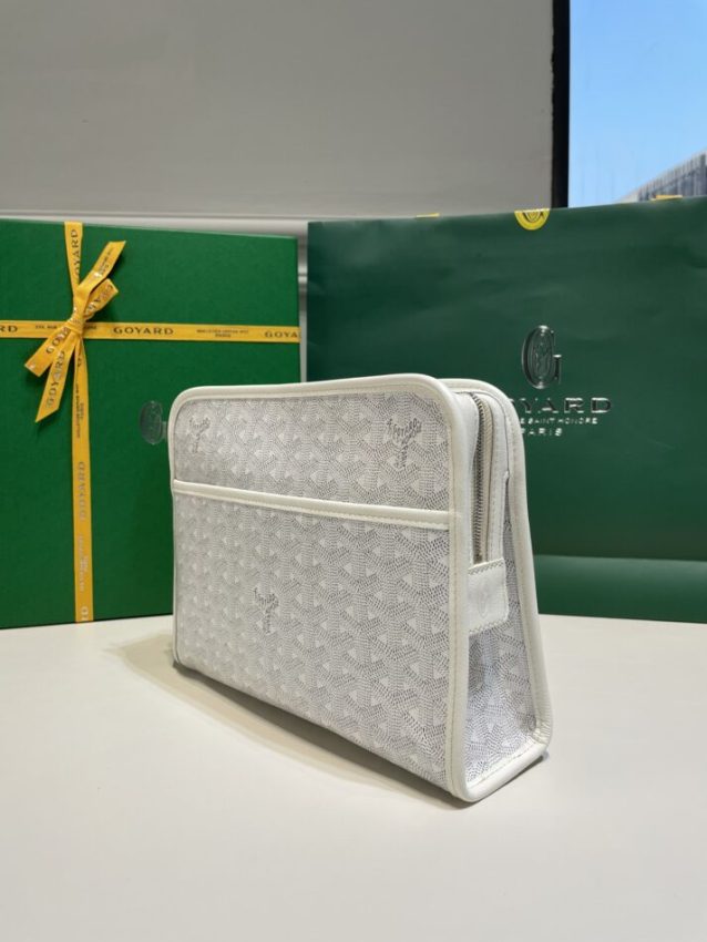 Goyard Jouvence Toiletry White 3 Goyard Jouvence Toiletry White 3 - Replica Goyard Bag