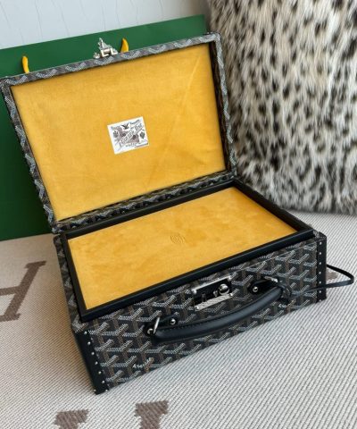 Goyard Joux Watch Case Black 1 - Replica Goyard Bag
