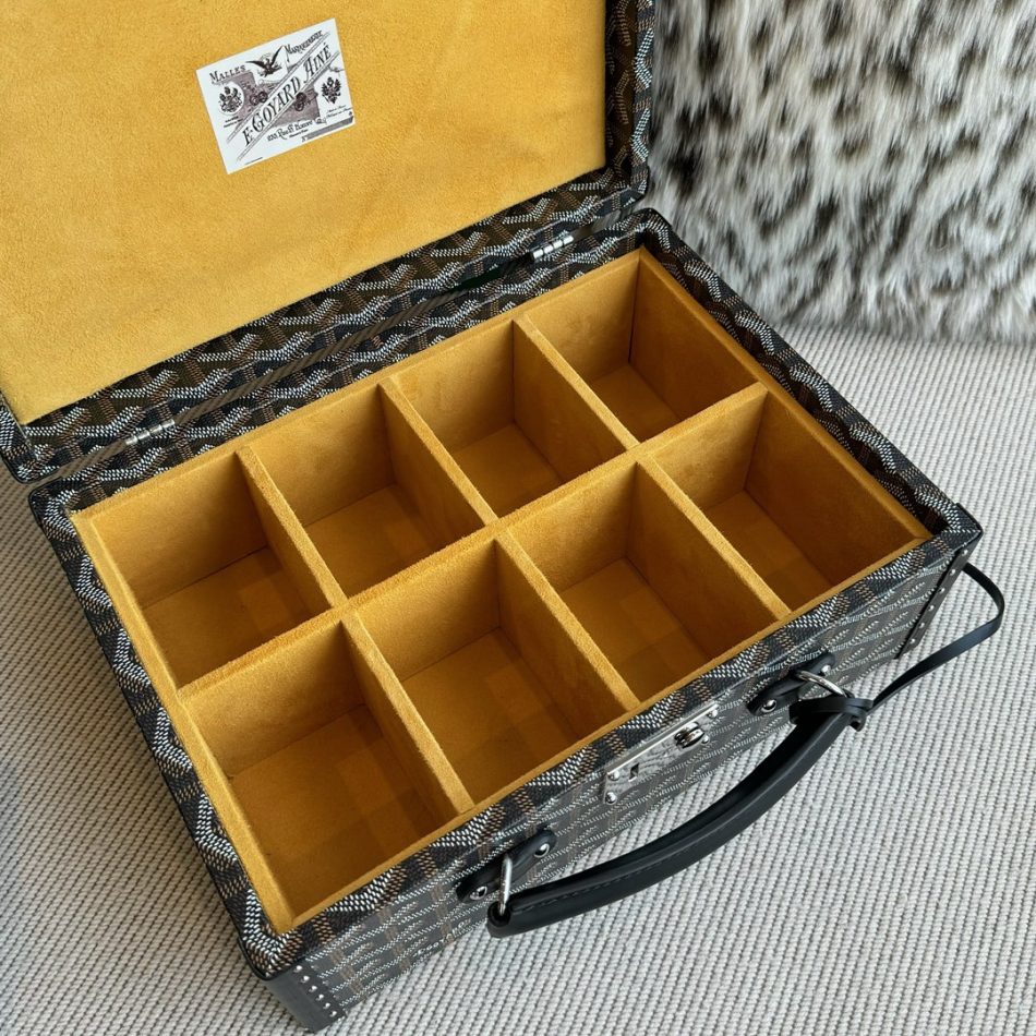 Goyard Joux Watch Case Black 3 Goyard Joux Watch Case Black 3 - Replica Goyard Bag