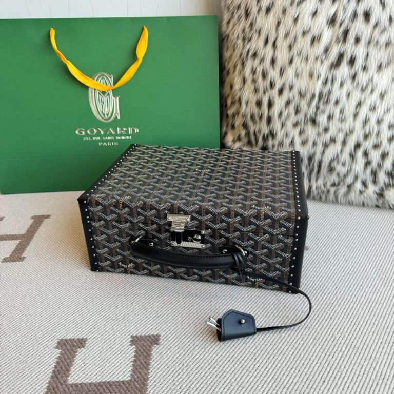 Goyard Joux Watch Case Black 7 - Replica Goyard Bag