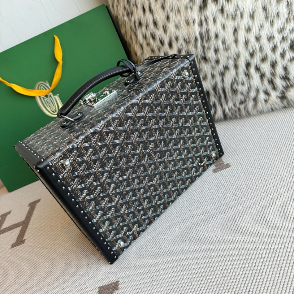 Goyard Joux Watch Case Black 8 Goyard Joux Watch Case Black 8 - Replica Goyard Bag