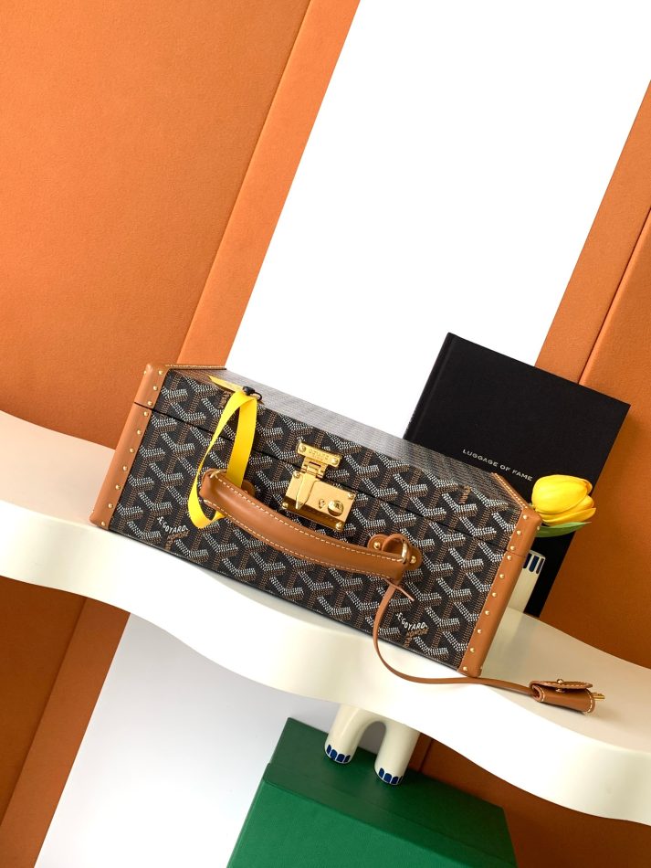 Goyard Joux Watch Case Brown 2 Goyard Joux Watch Case Brown 2 - Replica Goyard Bag