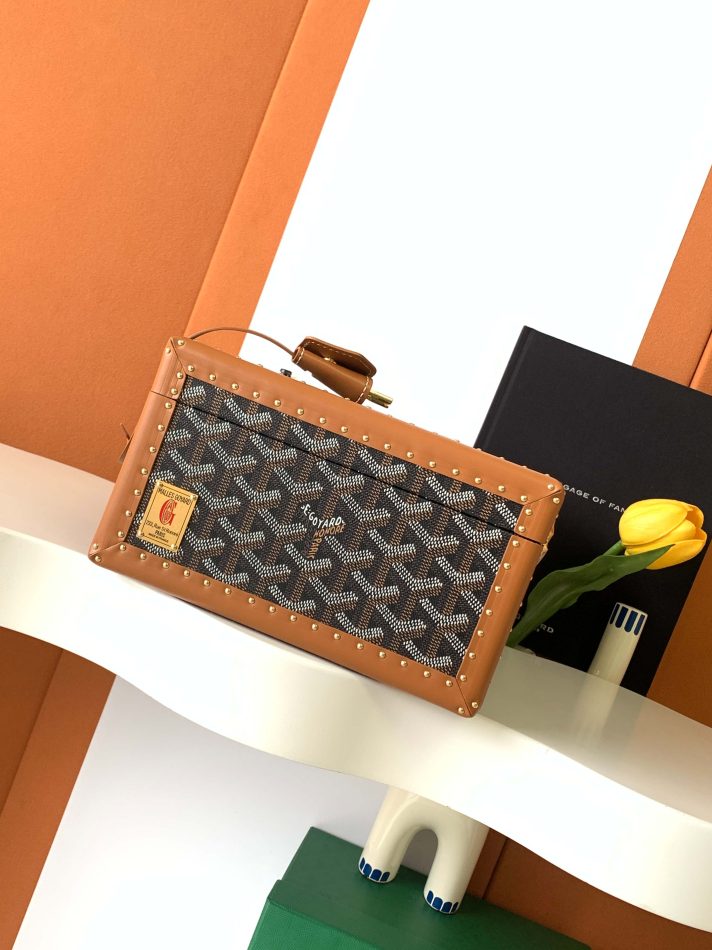 Goyard Joux Watch Case Brown 5 Goyard Joux Watch Case Brown 5 - Replica Goyard Bag