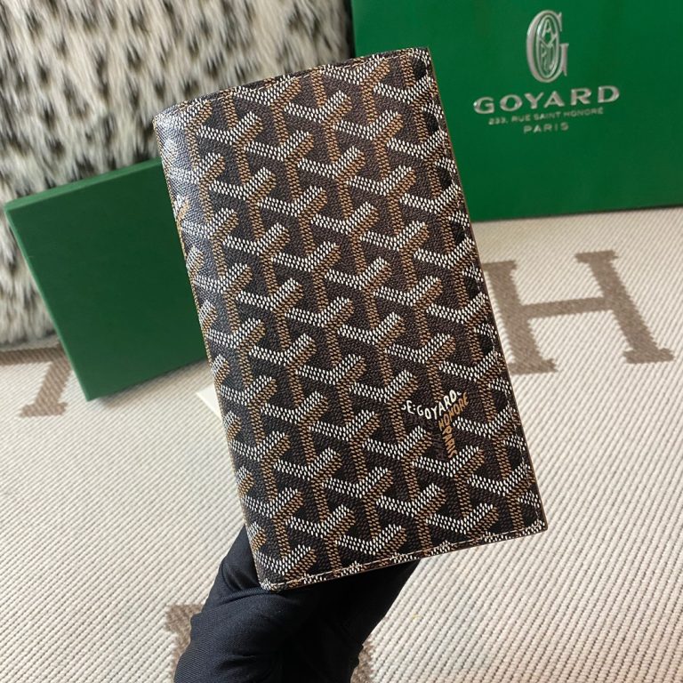 Goyard Long Folding Wallet Brown 1 - Replica Goyard Bag