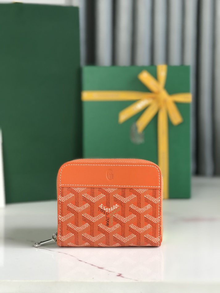 Goyard Matignon Mini Wallet Dupe Orange 1 Goyard Matignon Mini Wallet Dupe Orange 1 - Replica Goyard Bag