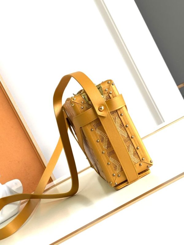 Goyard Minaudiere Trunk Yellow 1 - Replica Goyard Bag