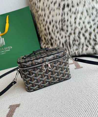 Goyard Muse Mini Vanity Black 6 - Replica Goyard Bag