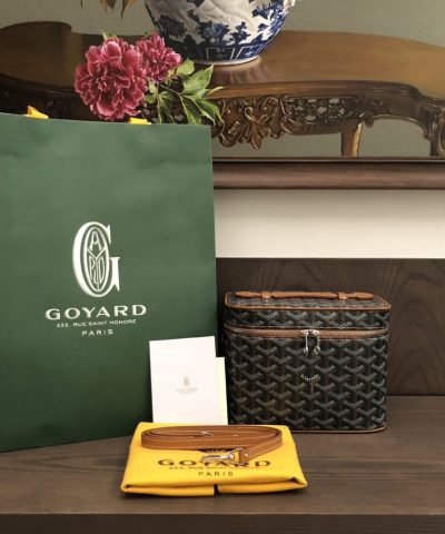 Goyard Muse Vanity Brown 2 - Replica Goyard Bag